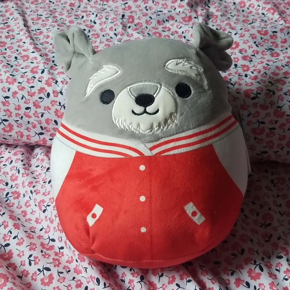 Brand new Squishmallows Shaun the Dog Pillow 8”